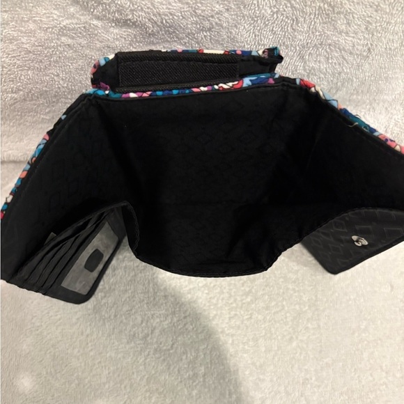 Vera Bradley Colorful Floral Women's Wallet - Picture 2 of 5